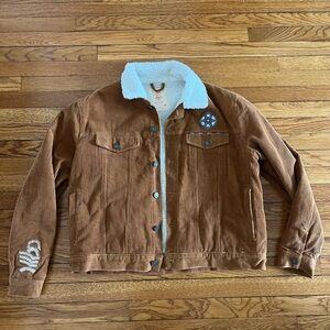 Insert Coin Horizon Forbidden West Aloy 2.0 Corduroy Sherling Jacket Size XL